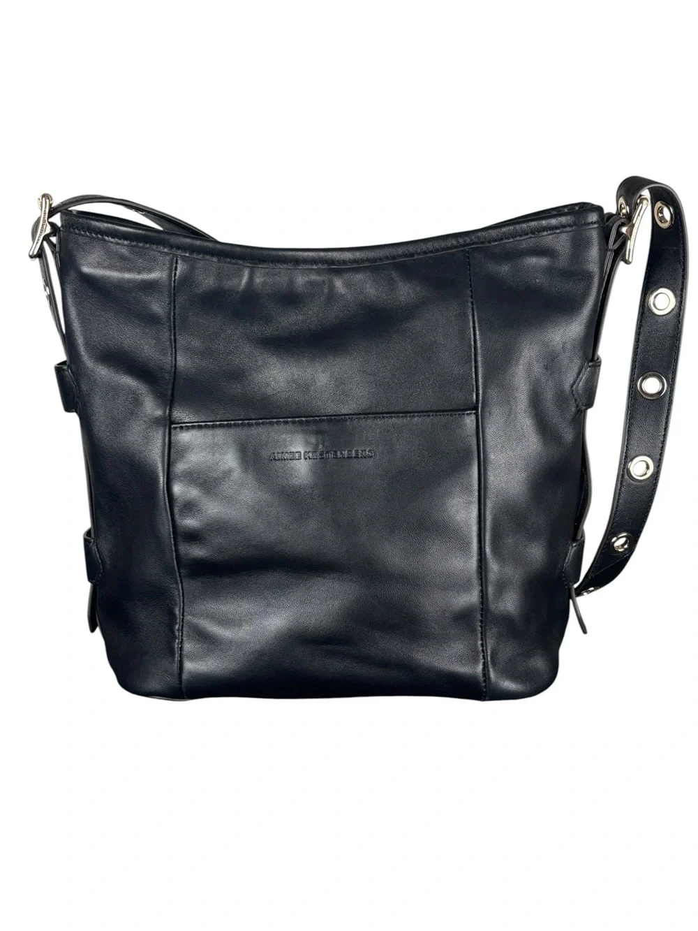 Aimee Kestenberg Buckle Up Leopard Calf Hair Leather Hobo Shoulder Bag